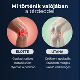 Rézszálas kompressziós térdrögzítő