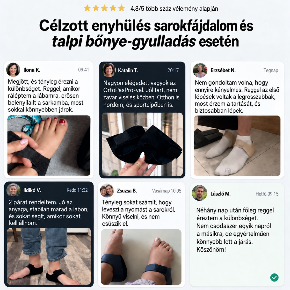 Fájdalom nélkül, magabiztos léptekkel – OrtoPas Pro™