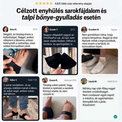 Fájdalom nélkül, magabiztos léptekkel – OrtoPas Pro™