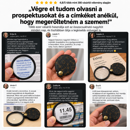 Olvasd tisztán az apró betűket, szemfáradás nélkül – OptiMax™